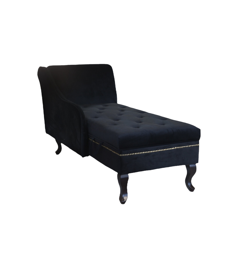 B-004 chaise longue de tecido clássico americano