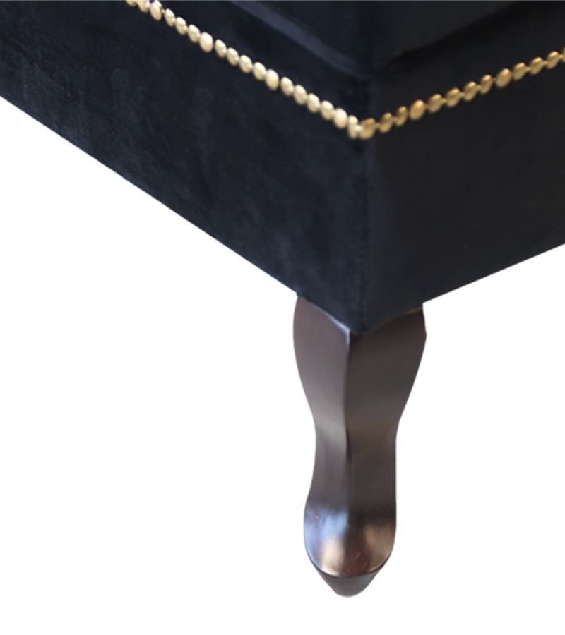 B-004 chaise longue de tecido clássico americano