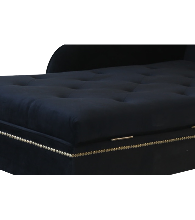 B-004 chaise longue de tecido clássico americano
