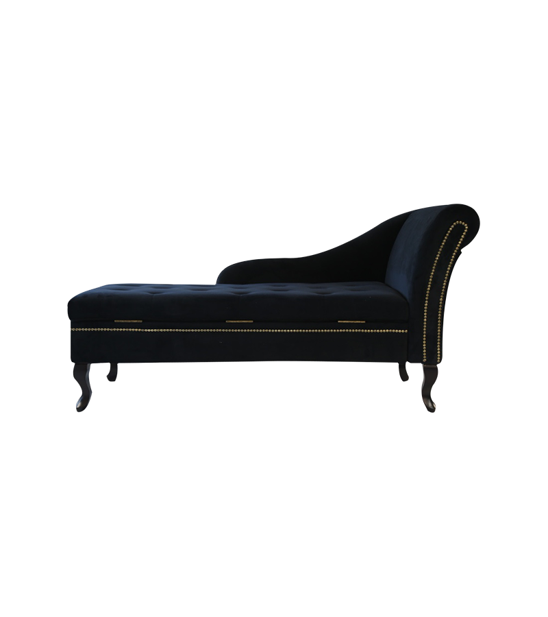 B-004 chaise longue de tecido clássico americano